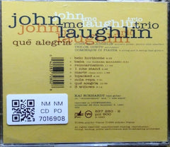 John McLaughlin Trio - Qué Alegría (CD)