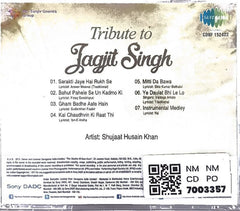 Ustad Shujaat Husain Khan - Tribute to Jagjit Singh (CD)