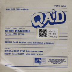 Nitin Mangesh - Qaid (45-RPM)