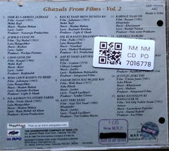 Madan Mohan, Jaidev, Khayyam, Laxmikant Pyarelal, Ravi - Ghazals From Films Vol. 2 (CD)