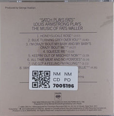 Louis Armstrong And His All Stars - Satch Plays Fats (CD)