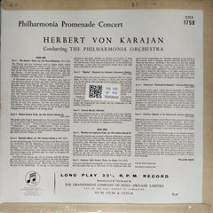 Herbert von Karajan - Philharmonia Promenade Concert (Vinyl)
