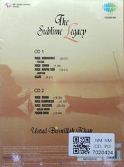Ustad Bismillah Khan - The Sublime Legacy (CD) (2)