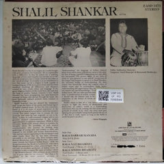 Shalil Shankar - Ragas: Darbari Kanada, Nat Bhairavi, Sindhi Bhairavi (Vinyl)