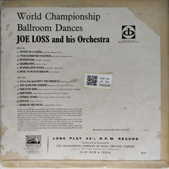 Joe Loss and his Orchestra - World Championship Ballroom Dances (Vinyl)