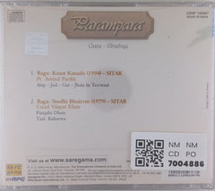 Ustad Vilayat Khan, Pt. Arvind Parikh - Parampara (CD)