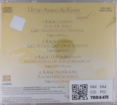 Ustad Amjad Ali Khan - Sarod (CD)
