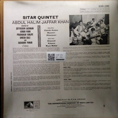 Ustad Abdul Halim Jafar Khan - Sitar Quintet (Vinyl)