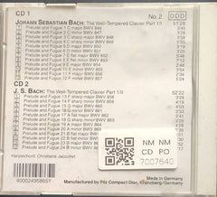 Johann Sebastian Bach - The Well-Tempered Clavier (CD) (2)