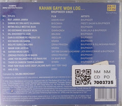Bhupinder Singh - Kahan Gaye Woh Log (CD)