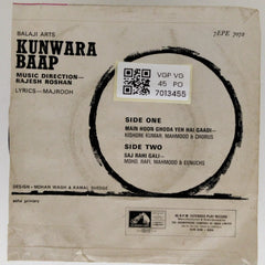 Rajesh Roshan - Kunwara Baap (45-RPM)