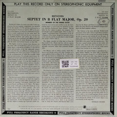 Members of the Vienna Octet - Beethoven - Septet in E-flat major for strings and winds Op. 20 (Vinyl)