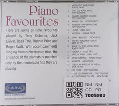 Tony Osborne, Jack Dieval, Basil Tate, Ronnie Price, Roger Swift - Piano Favourites (CD)