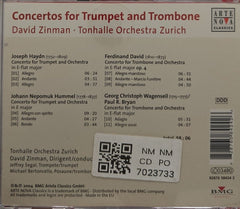 David Zinman, Tonhalle Orchestra Zurich - Concertos for Trumpet & Trombone (CD)