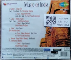 Hari Prasad Chaurasia, Amjad Ali Khan, Shivkumar Sharma, Brij Bhushan Kabra - Music of India (CD)