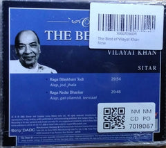 Vilayat Khan - The Best Of (CD)