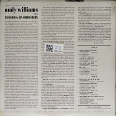 Andy Williams - Andy Williams Sings Rodgers & Hammerstein (Vinyl)
