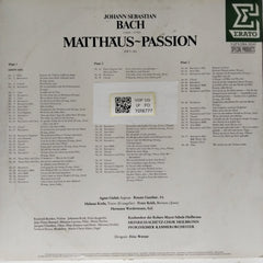 Johann Sebastian Bach, Fritz Werner - Matthäus-Passion (Vinyl) (3)