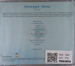 Ustad Rashid Khan, Ustad Shahid Parvez, Pt. Bhimsen Joshi, Ustad Sultan Khan - Rasa Raag - Shringara (CD)