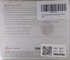 Ustad Amjad Ali Khan - Masterworks from the NCPA Archives (CD)