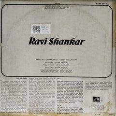 Ravi Shankar - Sitar Recital (Vinyl)