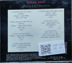 Girija Devi - Golden Raaga Collection (CD)