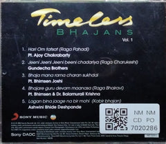Pt. Bhimsen Joshi, Dr. Balamurali Krishna, Ashwini Bhide Deshpande, Pt. Ajoy Chakrabarty, Gundecha Brothers - Timeless Bhajans Vol. 1 (CD)