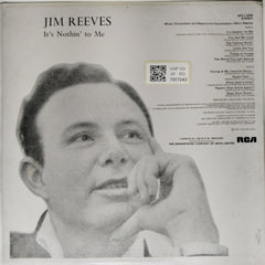 Jim Reeves - It's Nothin' to Me (Vinyl)