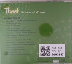 Ustad Bade Ghulam Ali Khan, Pandit Bhimsen Joshi, Kishori Amonkar - Marwa Thaat: The Source of All Ragas (CD)