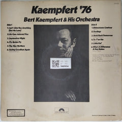 Bert Kaempfert & His Orchestra - Kaempfert '76 (Vinyl)