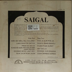Kundan Lal Saigal - The Melody of Saigal (Vinyl)