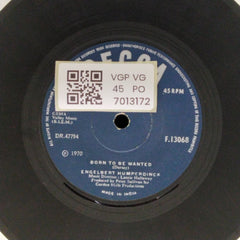 Engelbert Humperdinck - Sweetheart / Born to Be Wanted (45-RPM)