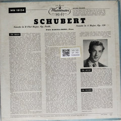 Paul Badura-Skoda - Schubert - Sonata in A Major, Sonata in B Flat Major (Vinyl)