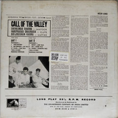 Shivkumar Sharma, Hariprasad Chaurasia, Brijbhushan Kabra - Call of the Valley (Vinyl)