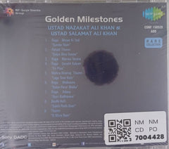 Ustad Nazakat Ali Khan, Ustad Salamat Ali Khan - Golden Milestones (CD)