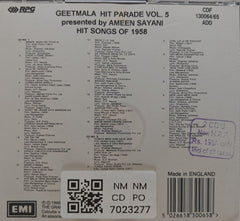 Ameen Sayani - Geetmala Hit Parade Vol. 5 (CD) (2)