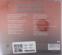 Farida Khanum - Aaj Jane Ki Zid Na Karo (CD)
