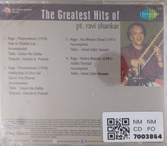 Pt. Ravi Shankar - The Greatest Hits of Pt. Ravi Shankar (CD)