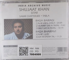 Shujaat Khan - Raga Bairagi / Bhairavi (CD)