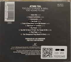 Jethro Tull - Too Old to Rock 'N' Roll: Too Young to Die! (CD)