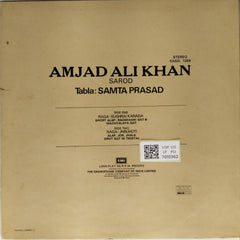 Amjad Ali Khan - Raga Sughrai Kanada / Raga Jhinjoti (Vinyl)