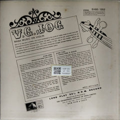 V.G. Jog - Raga Music on Violin (Vinyl)