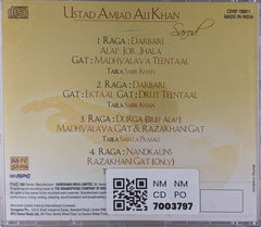 Ustad Amjad Ali Khan - Sarod (CD)