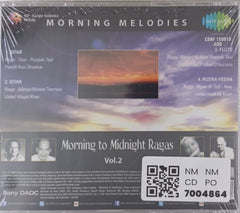 Pt. Ravi Shankar, Ustad Vilayat Khan, Pt. Hari Prasad Chaurasia, Ustad Asad Ali Khan - Morning to Midnight Ragas Vol. 2 (CD)
