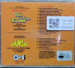 Nadeem Shravan, Anand Milind - Dil Ka Kya Kasoor / Vansh (CD)