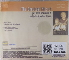 Pt. Ravi Shankar, Ustad Ali Akbar Khan - The Greatest Hits of Pt. Ravi Shankar & Ustad Ali Akbar Khan (CD)
