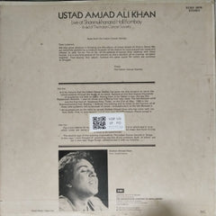 Ustad Amjad Ali Khan - Live at Shanmukhananda Hall, Bombay (Vinyl)