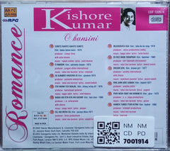 Kishore Kumar - O hansini (CD)