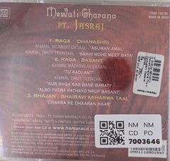 Pt. Jasraj - Mewati Gharana (CD)
