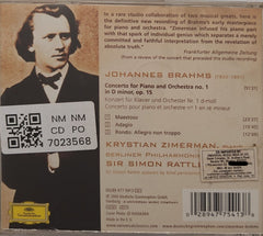 Krystian Zimerman, Berliner Philharmoniker - Brahms: Piano Concerto No. 1 (CD)